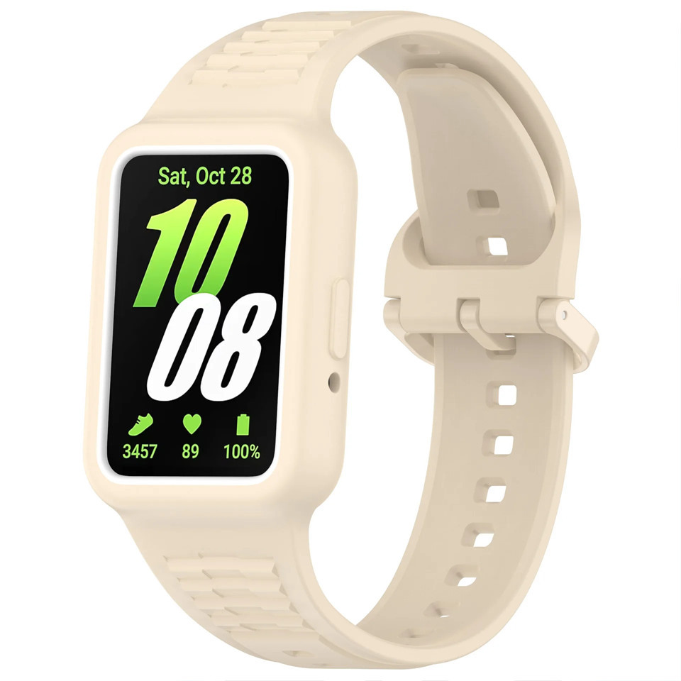 สายซิลิโคนกีฬา for Smartwatch Samsung Galaxy Fit 3 / Huawei Band 10 9 8 NFC เทปป้องกันหน้าจอยาง for Huawei Band 7 ราคา ถูกที่สุด ดีลบีเคเค แกลเลอรีภาพที่ 8