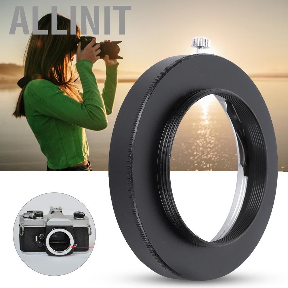 Allinit 143 สำหรับอะแดปเตอร์เลนส์ Nikon AI AI-M42 กล้องวงแหวนติดตั้งอลูมิเนียมอัลลอย