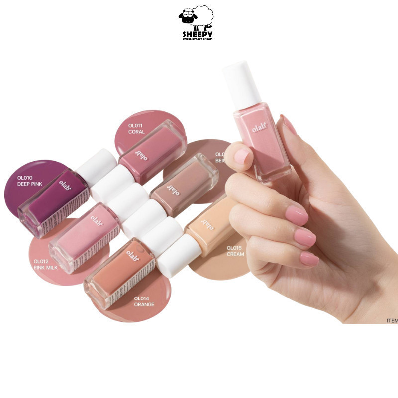odbo olab สีเล็บเจล หัวแปรงทาง่าย My Mood Gel Nail Polish (OL001-OL023)