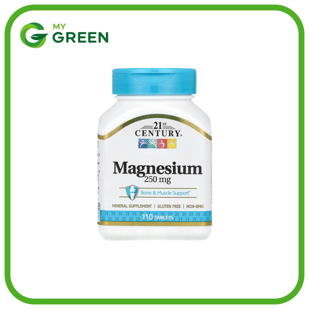21st Century, Magnesium, 250 mg, 110 Tablets