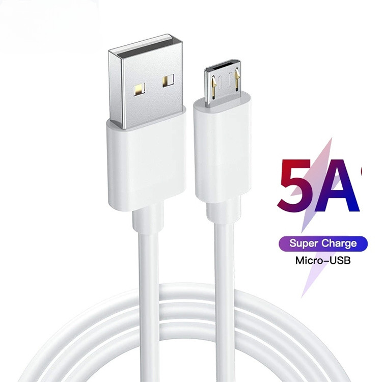 5A Super Fast Charging USB to Type-C Data Cable เหมาะสําหรับ for iPhone Android สายชาร ์ จ Micro USB