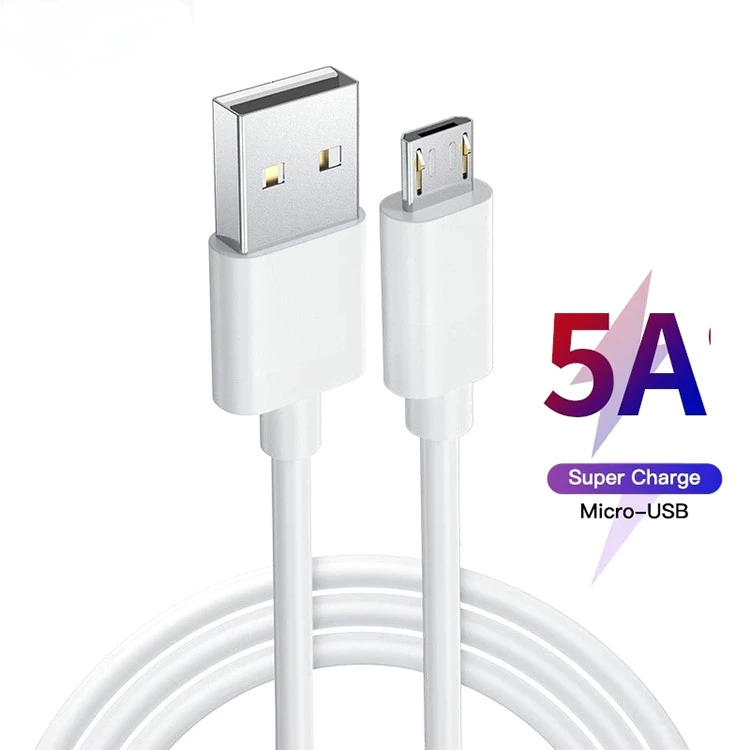 5A Super Fast Charging USB to Type-C Data Cable เหมาะสําหรับ for iPhone Android สายชาร ์ จ Micro USB