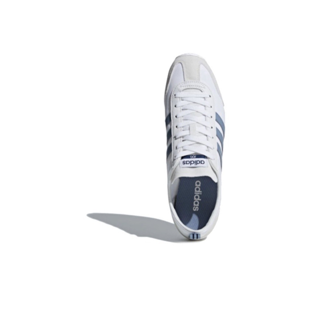 Adidas/Adidas neo VS JOG รองเท้ากีฬาน้ำหนักเบาและรองเท้าวิ่งพักผ่อนสำหรับผู้ชายและผู้หญิง DB0466