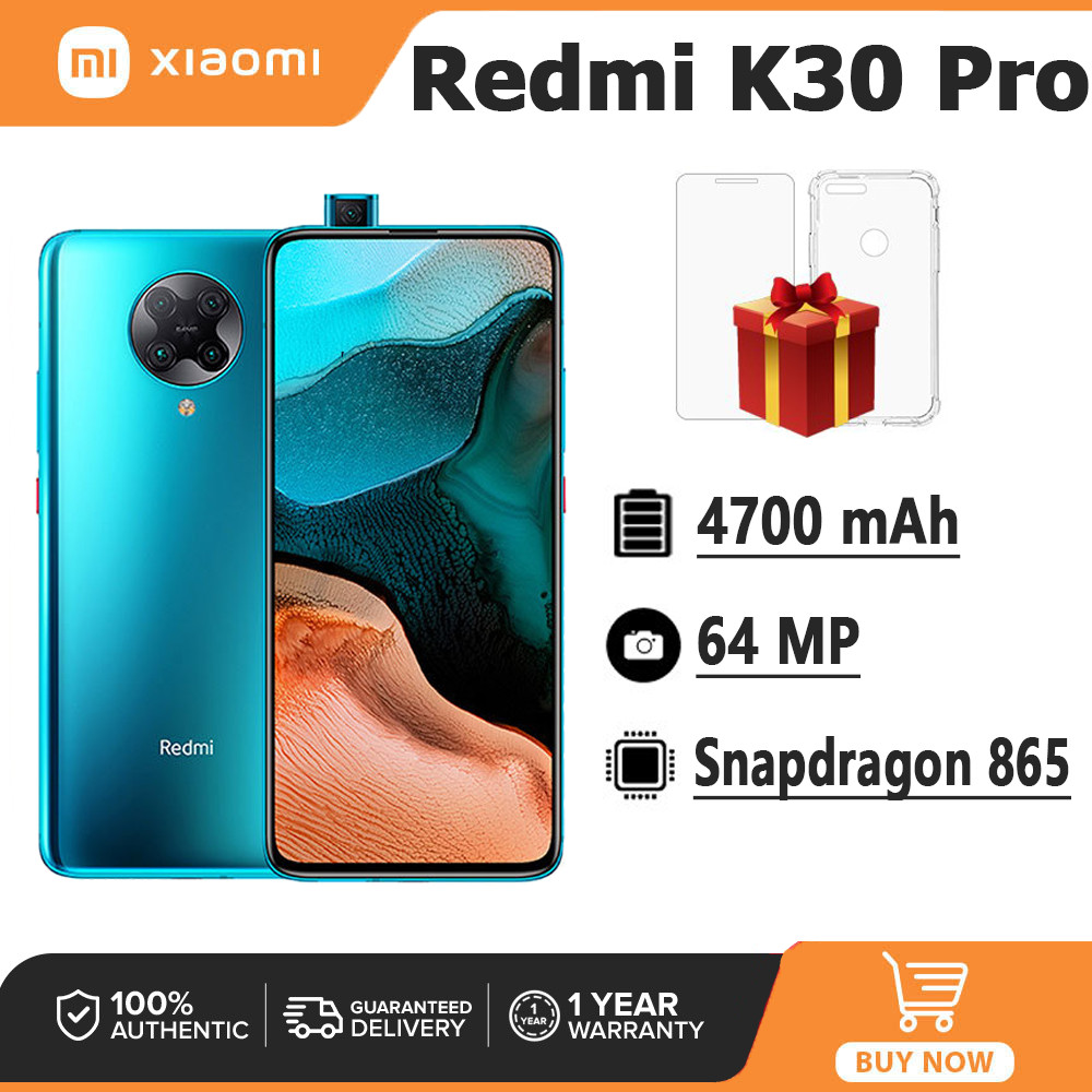 สมาร์ทโฟน Xiaomi Redmi K30 Pro 5G 6.67 นิ้ว Snapdragon 865 AMOLED HDR 98% Snapdragon 865