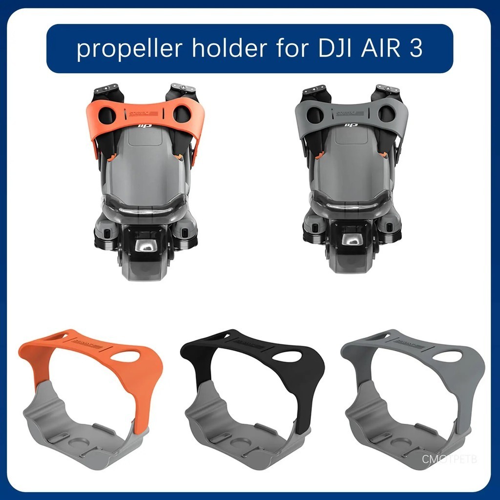 Landing Gear for DJI AIR 3 Propeller Holder Wings Fixed Stabilizers Protective Prop Blades Strap Propeller Strap