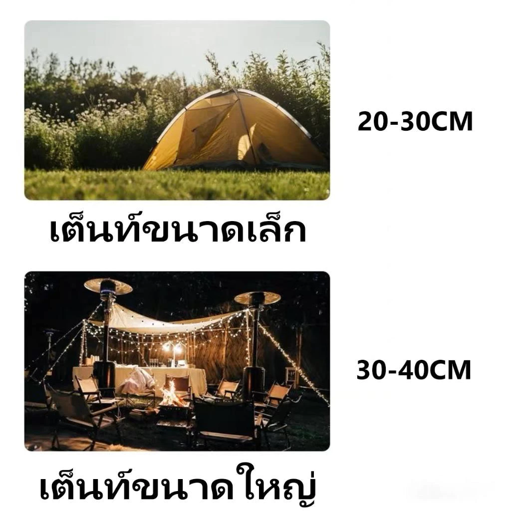 สมอบกเหล็กหล่อ 20cm 25cm 30cm 40cm สำหรับกางเต็นท์ thumbnail 5