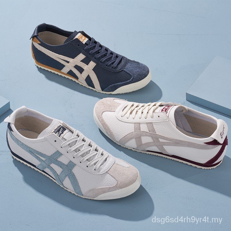 onitsuka tiger  Mexico 66 3 colors 2022 new tiger women sneakers White shot 66 leather shoes men women casual