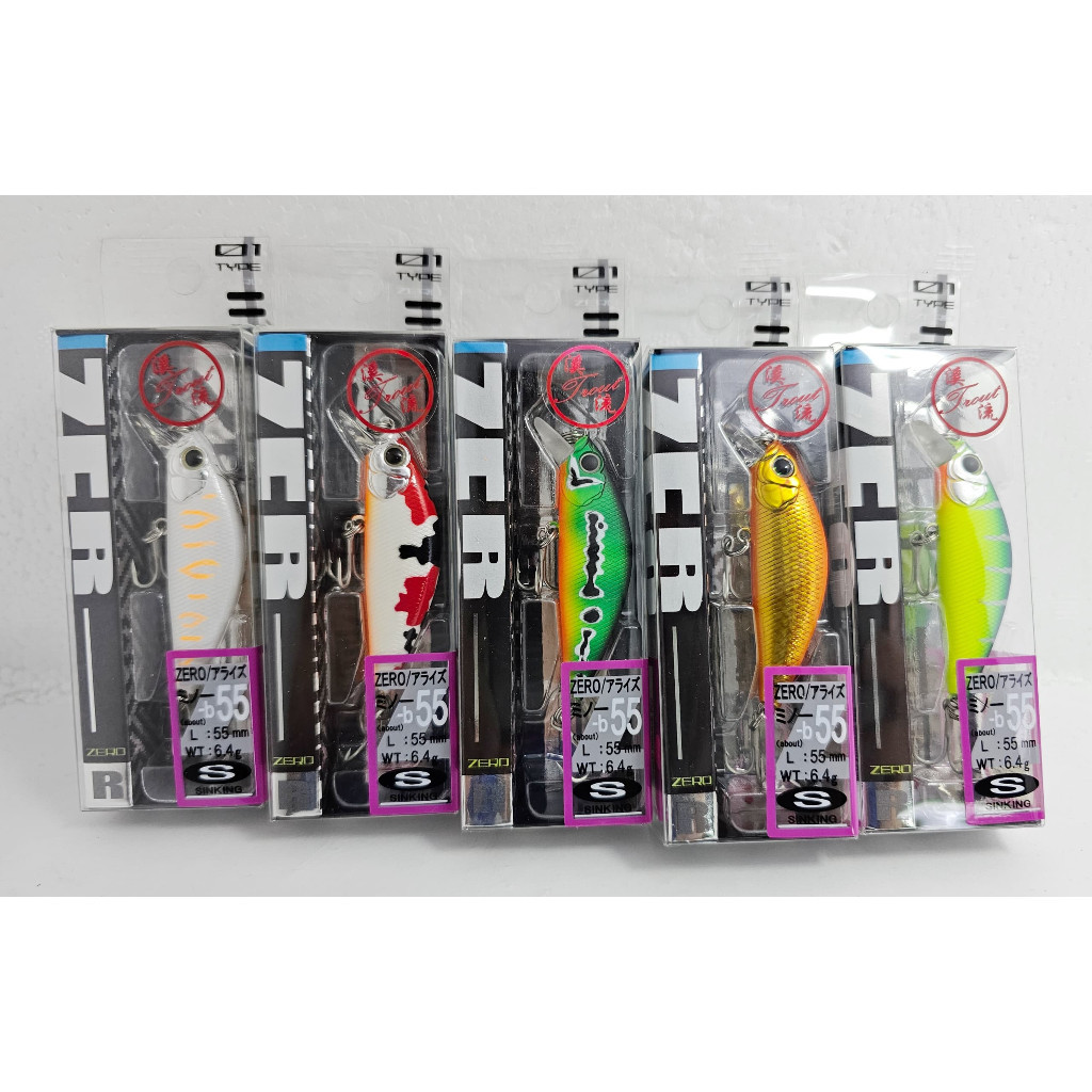 RIPPLE-ASH 55S ZERO ARIES CHIKO MINNOW <55MM/6.4g>