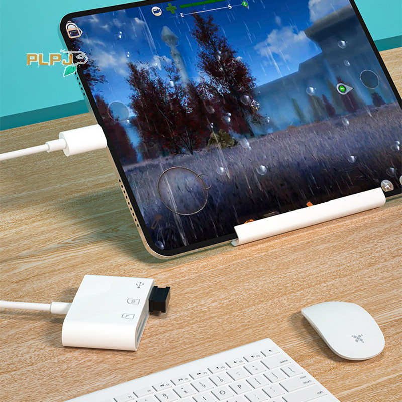 Plpj อะแดปเตอร์การ์ดรีดเดอร์ Type-C Micro TF CF SD USB-C สําหรับ Xiaomi Huawei Macbook Windows USB Type C