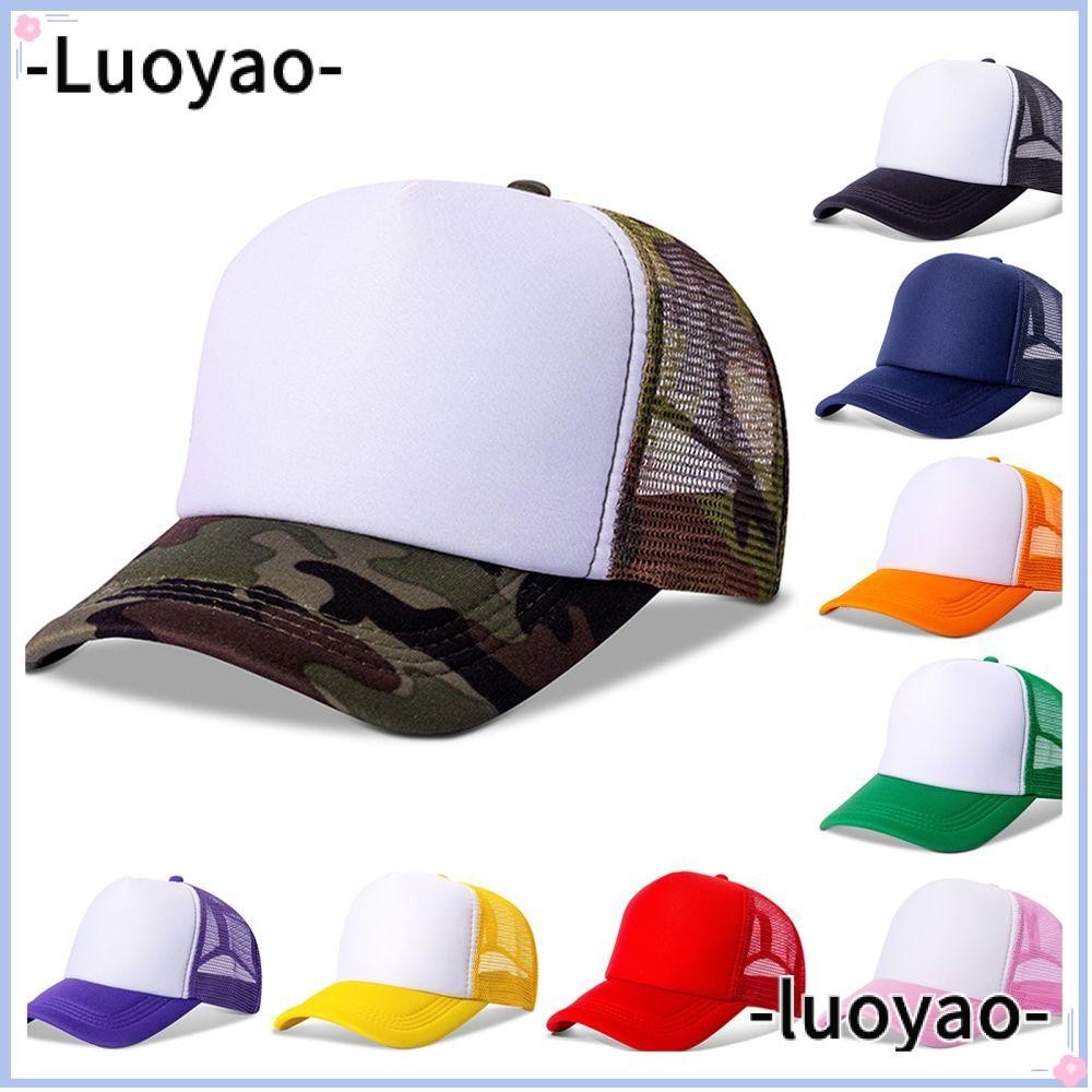 Luoyao หมวกเบสบอล ปรับขนาดได้ แฟชั่นฤดูร้อน