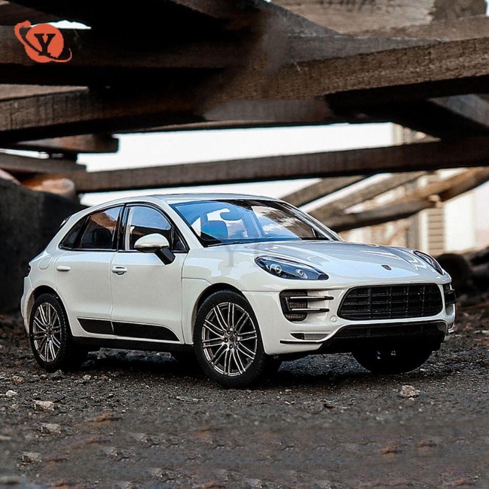 Yp 1/32 Porsche Cayenne จําลองรถรุ ่ น Off-Road รถรุ ่ นเสียงดึงกลับเด ็ กของขวัญเครื ่ องประดับวันเกิดของสะสม