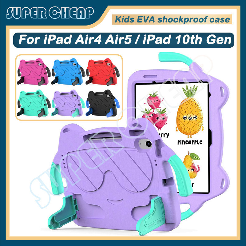 เคส Eva พร้อมขาตั้ง กันกระแทก สําหรับ iPad Air4 Air5 10.9 นิ้ว iPad 10th Gen 2022 iPad 10
