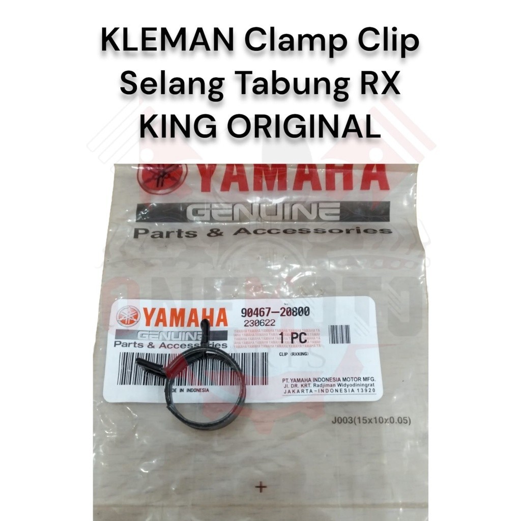 Orimoto - KLEMAN CLAMP CLIP Hose Tube Top YEIS RX KING YAMAHA 90467-20800 ORIGINAL