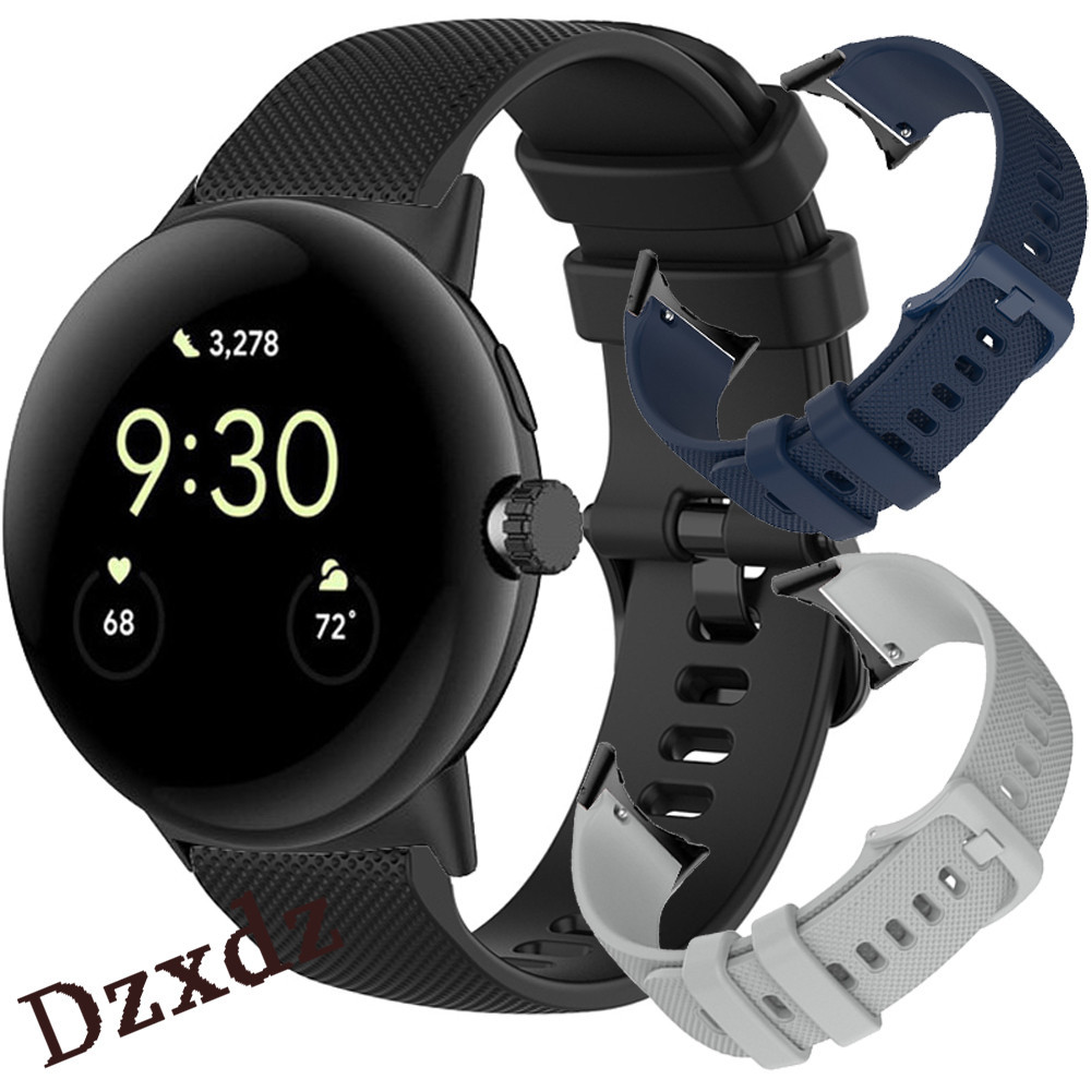 สายนาฬิกาข้อมือซิลิโคน แบบนิ่ม สําหรับ Google Pixel Watch 2 Watch2 Smart Watch