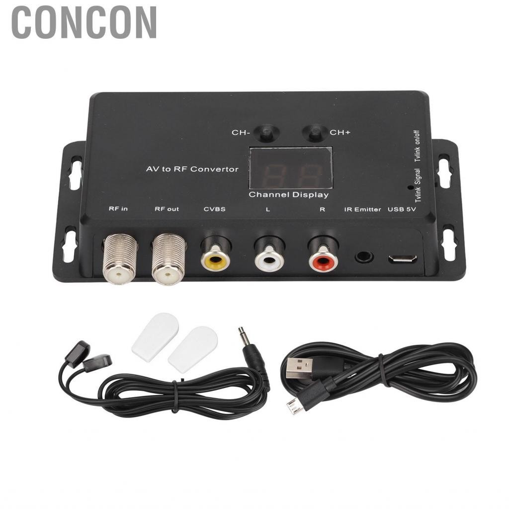 Concon TV Link Modulator RF UHF Coaxial To And Converter AV