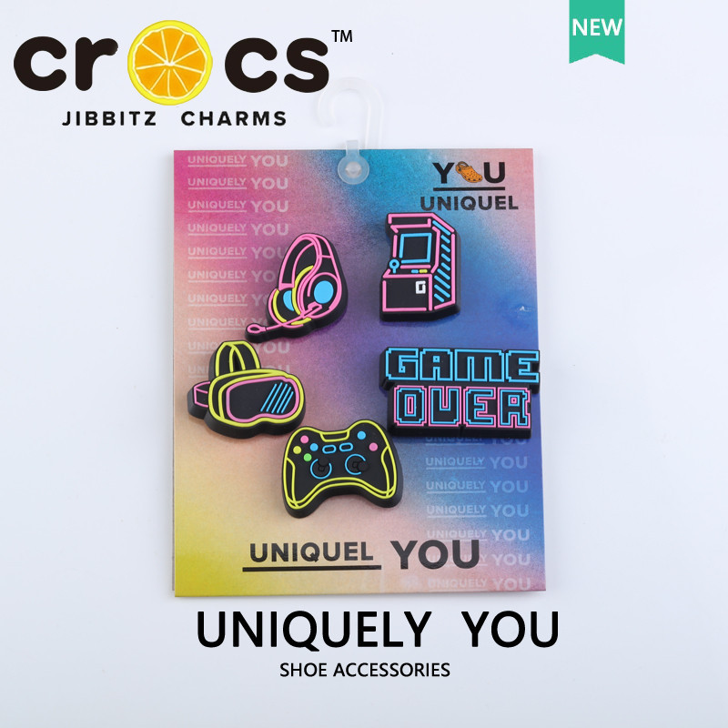 Jibbitz crocs charms ชุดเกมมากกว่า || เกมส์ ( หรือ เกมส์)