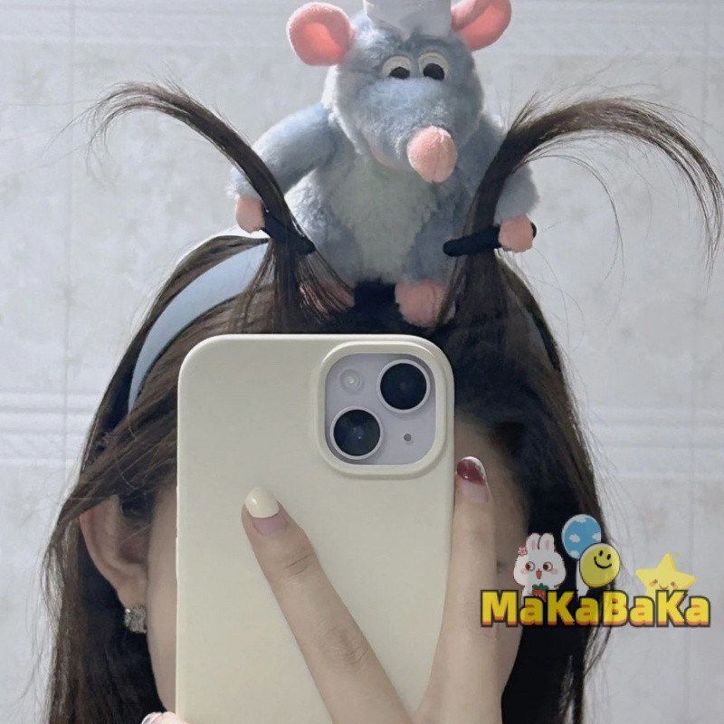 พร้อมส่ง เครื่องประดับผม Disney Mouse ที่คาดผมทําอาหาร รูปตุ๊กตาดิสนีย์ คิงส์น่ารัก ของขวัญวันเกิด