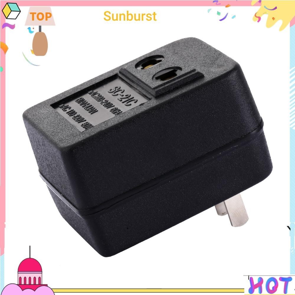 ใหม่ อะแดปเตอร์แปลงแรงดันไฟฟ้า 50W US AC 220V เป็น 110V สําหรับเดินทาง [Sunburst11.th]