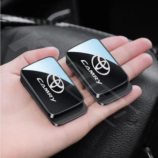 คลิปหนีบเข็มขัดนิรภัย แบบแม่เหล็ก ปรับได้ อุปกรณ์เสริม สําหรับรถยนต์ Toyota Camry XV40 XV50 XV70 2006-2021 1 2 ชิ้น