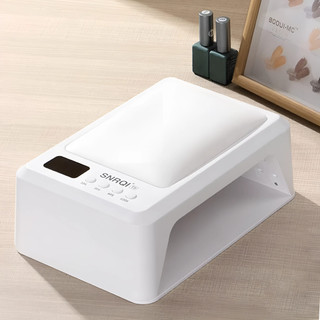 SNRQI T8 72w อบ2มือ มีเบาะวางมือ เครื่องอบ​เล็บเจล ต์​ อุปกรณ์ทำเล็บ อบเล็บ LED+UV nail lamp