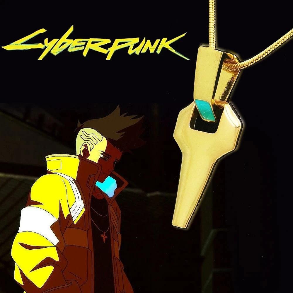 สร้อยคอโซ่สองชั้น จี้ไม้กางเขนอะนิเมะ Cyberpunk Edgerunners David Martinez คอสเพลย์ เครื่องประดับ สําหรับผู้หญิง ผู้ชาย