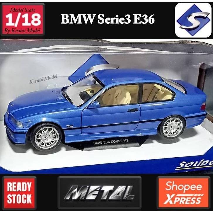 โมเดลเหล็ก โมเดลรถBMW 1:18 model BMW Series3 M3 E30 E36 E46 F30 G82 1/18 Minichamps Solido Norev Bur