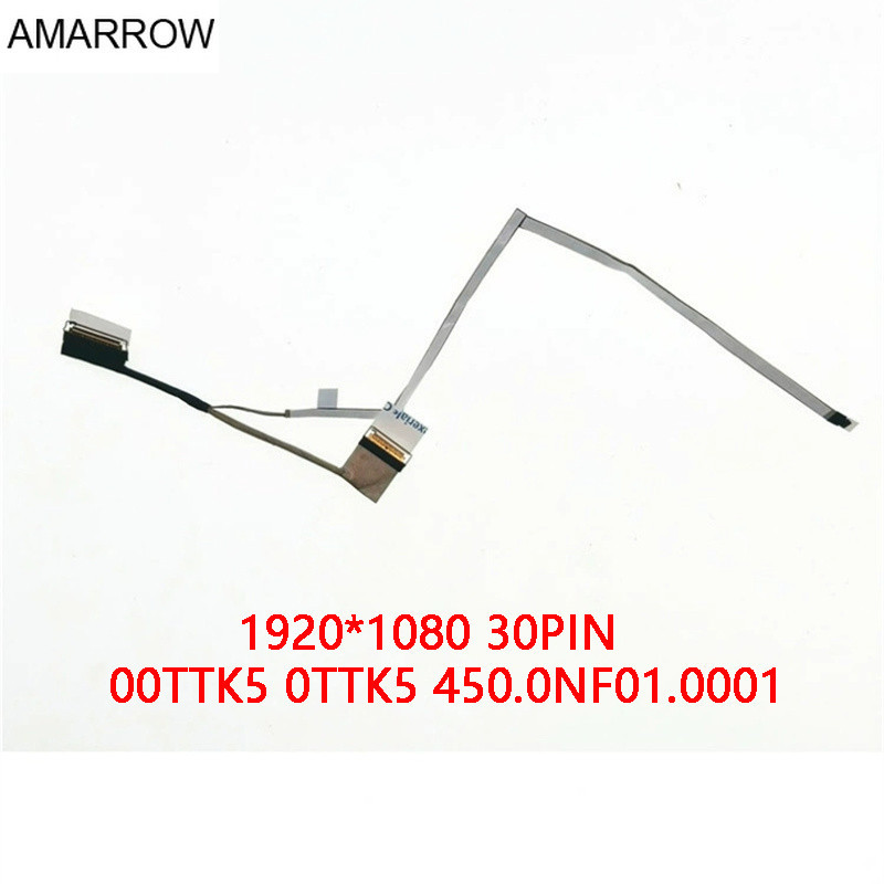 แล็ปท็อปสาย LCD สําหรับ DELL Latitude 3420 E3420 1920*1080 30PIN 00TTK5 0TTK5 450.0NF01 450.0QQ03.00