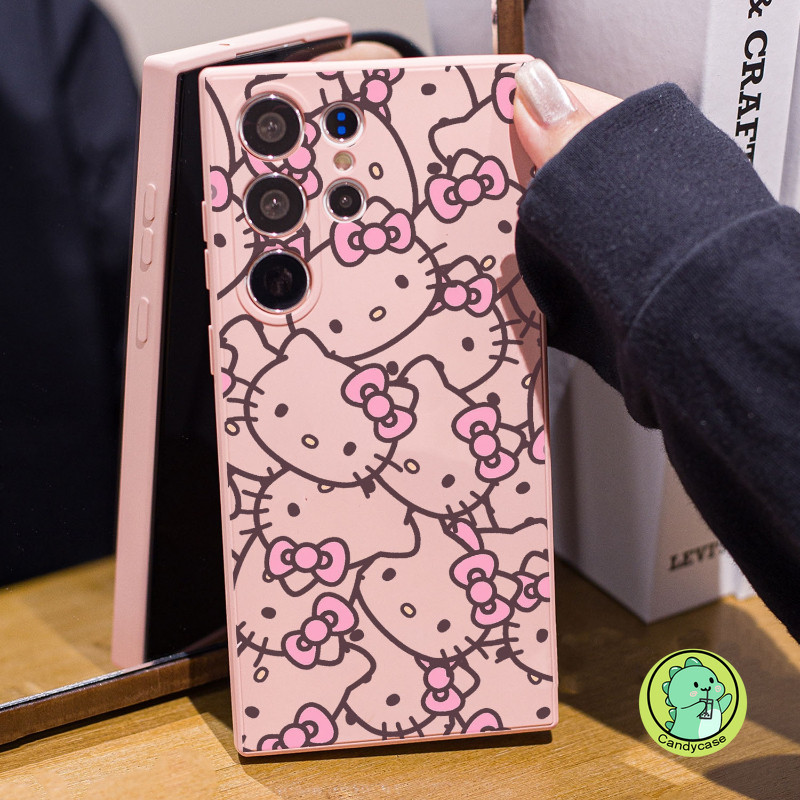 เคสโทรศัพท์มือถือ TPU นิ่ม ลายการ์ตูนเฮลโลคิตตีน่ารัก สไตล์เกาหลี สําหรับ Huawei Nova Y91 Y90 Y70 Y7