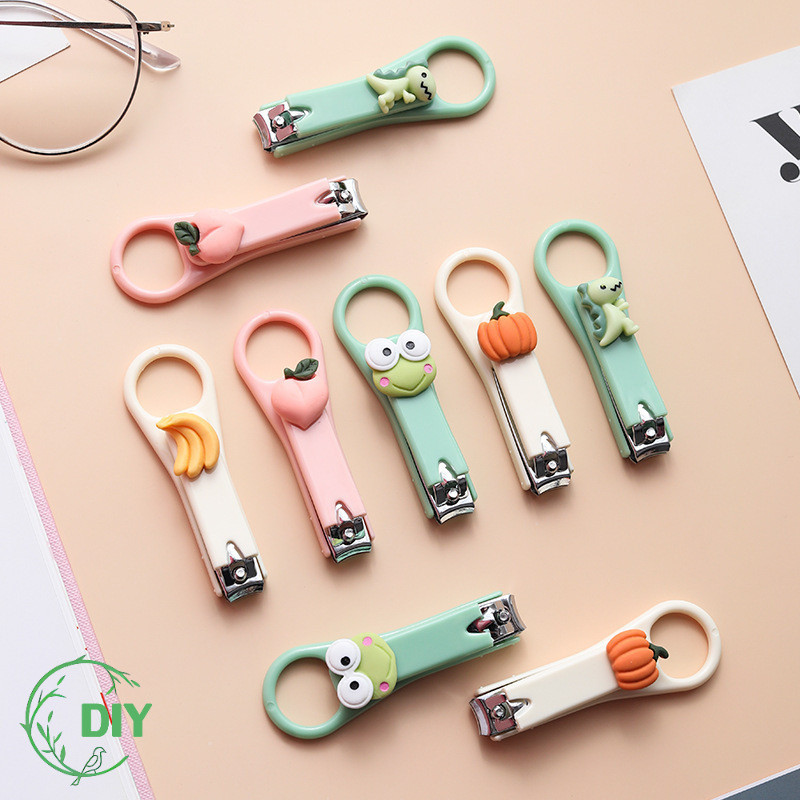 กรรไกรตัดเล็บ Nail clipper ลายน่ารัก ขนาดพกพา กรรไกรตกแต่งเล็บ กรรไกรตัดเล็บเด็ก กรรไกรตัดเล็บแบบพกพา