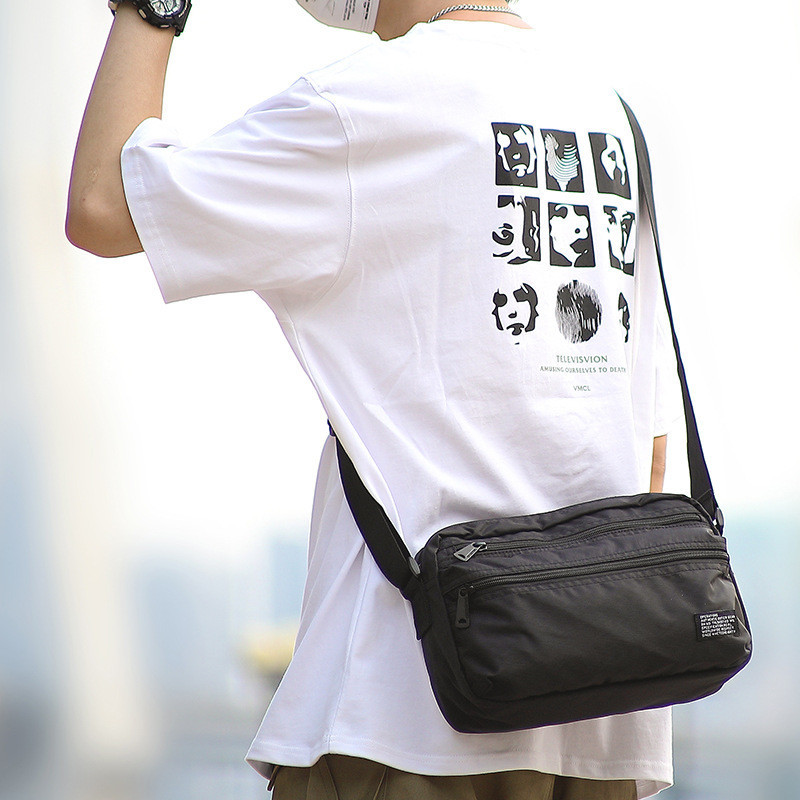 🌞SUNWISH🌞 -Operations- No.6120 กระเป๋าสะพายไหล่ ผ้าไนล่อน 6 สี แฟชั่น สําหรับผู้ชาย