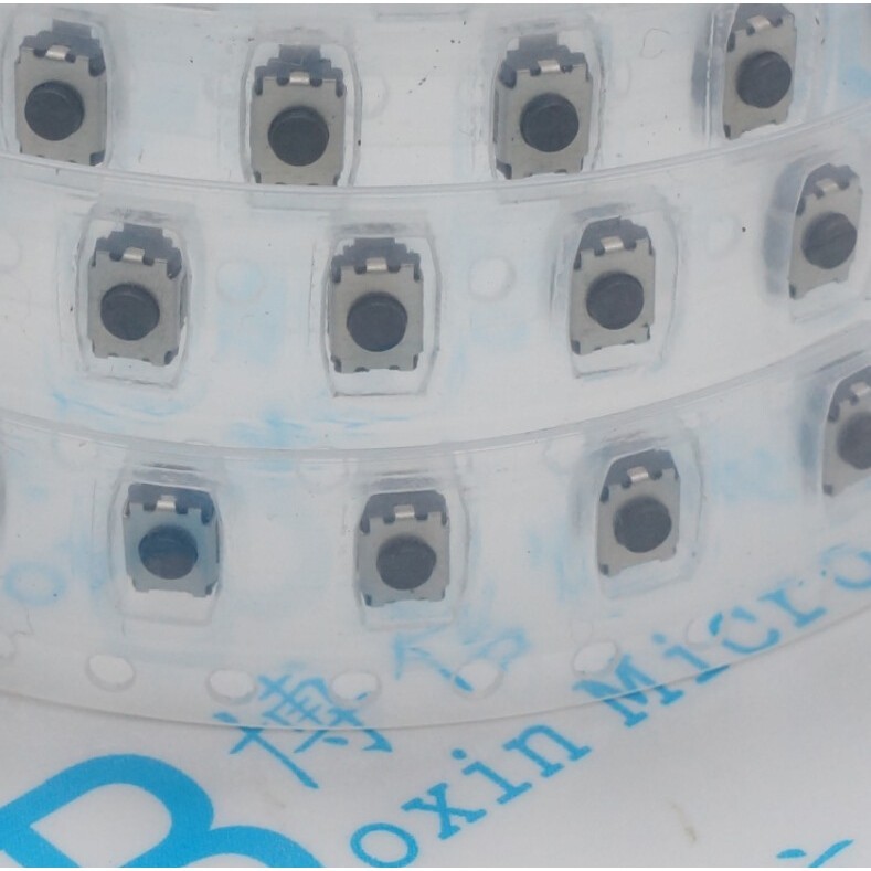 สวิตช์ปุ่มกด 3 * 4 3 * 4 มม. ปุ่มกดเต่าน้อย ปุ่มกดสองพิน สวิตช์สัมผัส แนวตั้ง SMD