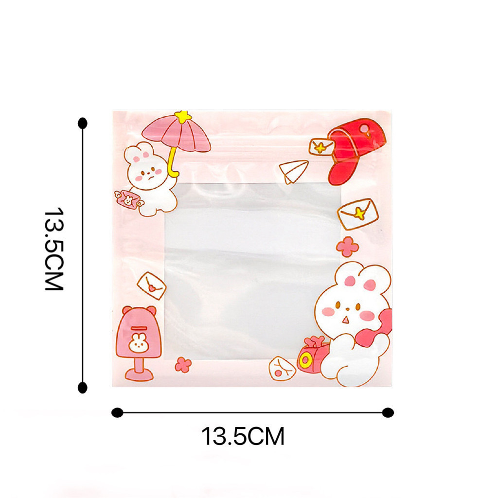 🎈สร้างสรรค์ขนมน่ารักปิดผนึกถุงขนมถุงบรรจุภัณฑ์ขนาดเล็ก ซองซิปล็อก ซองใส่ของจุกจิก ซองใส่แมส ถุงขนม🎈 - รูปที่ 7