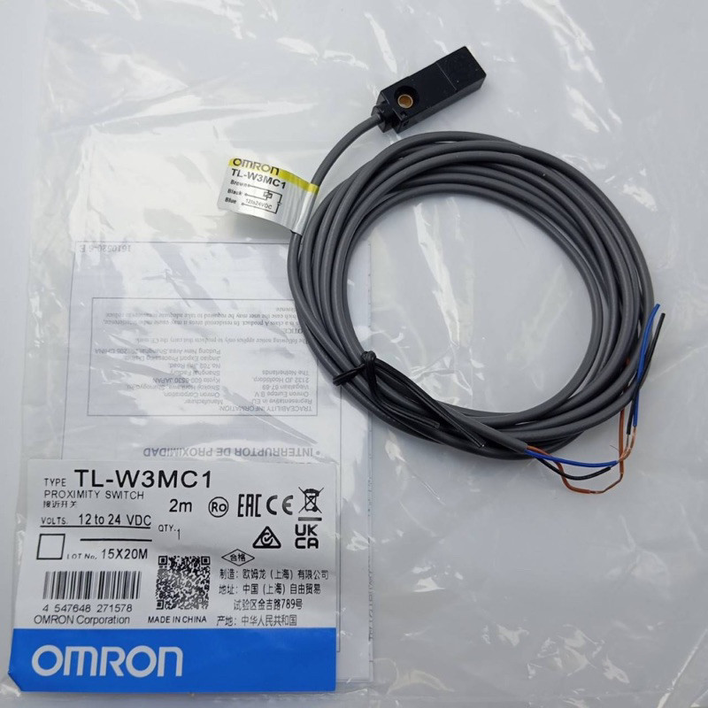 ของแท้ ล้างสต๊อก  TL-W3MC1 sensor เซ็นเซอร์ Proximity DC12- 24V3สาย, NPN-NO ร้านใน กทม
