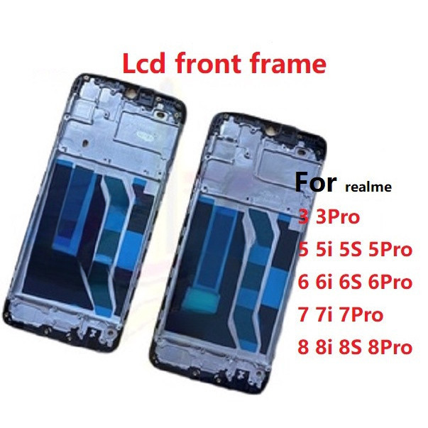 กรอบหน้าจอ LCD สําหรับ Realme 3 5 Pro 6 7 8 Pro 5i 5s 6i 6s 7i 8i