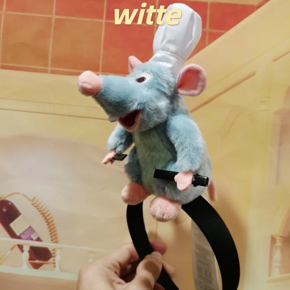 Witte กิ๊บติดผม รูปตุ๊กตาการ์ตูนหนู ปีกกว้าง สําหรับเด็กผู้หญิง
