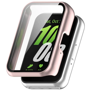 สําหรับ Samsung Galaxy Fit 3 Fit3 SM-R390 Hard PC กรอบฝาครอบกันชน + HD Slim กระจกนิรภัย Anti-scratch ป้องกันหน้าจอ Frosted
