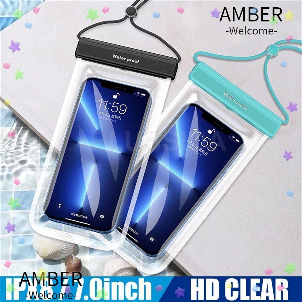 Amber โทรศัพท์มือถือ กันน้ํา หน้าจอสัมผัส ใต้น้ํา 7.0 นิ้ว