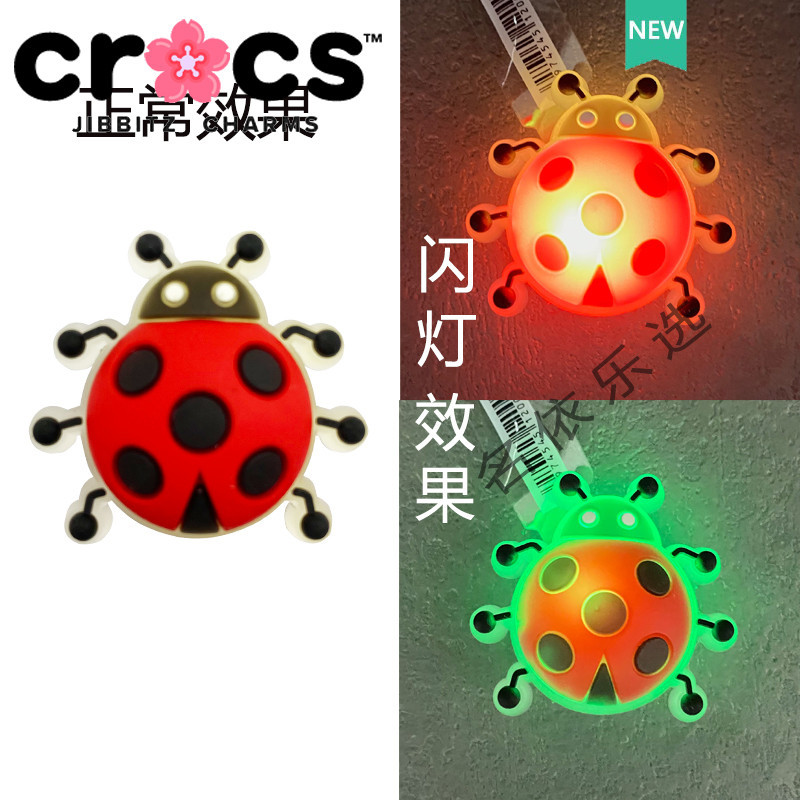 JIBBITZ Crocs charms ตัวติดรองเท้า LEDการ์ตูน ตัวติดรองเท้า Crocs