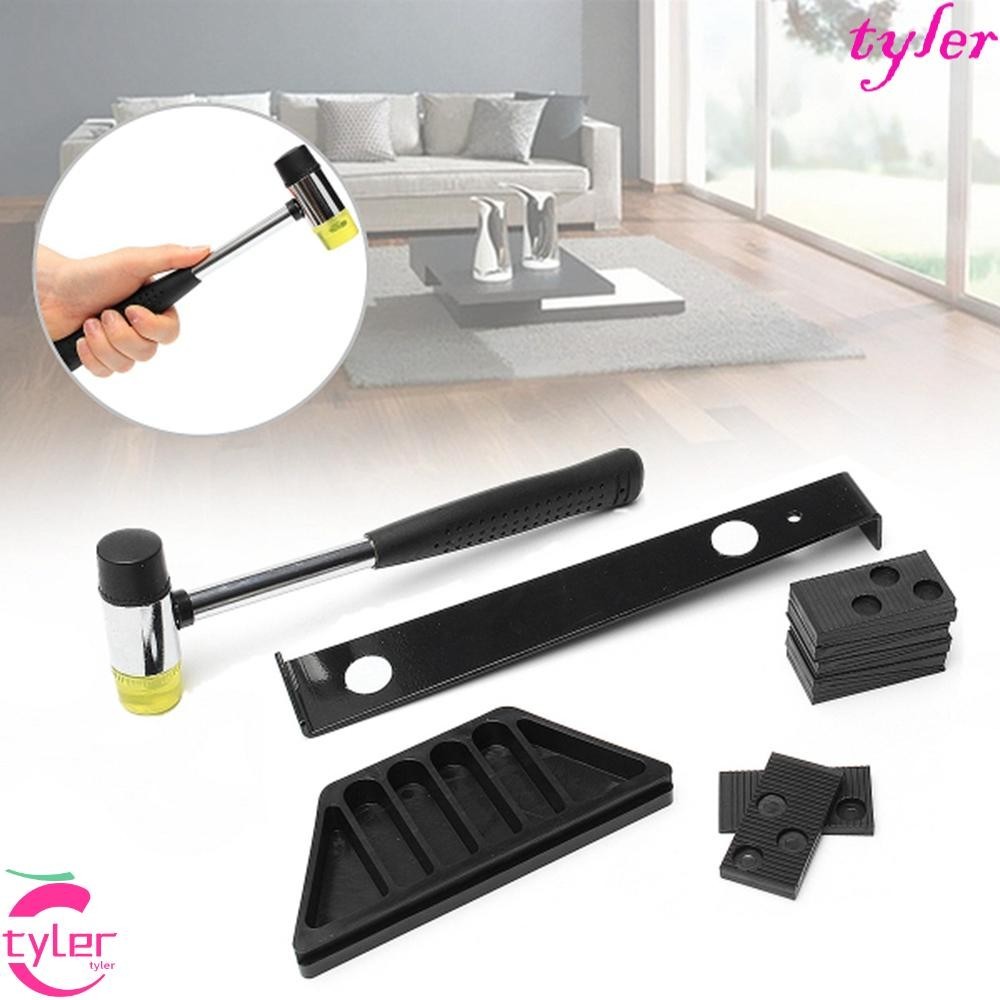 Tyler ชุดเครื่องมือติดตั้งลามิเนต DIY พร้อมสเปเซอร์ค้อน บล็อกดึงพื้นไม้
