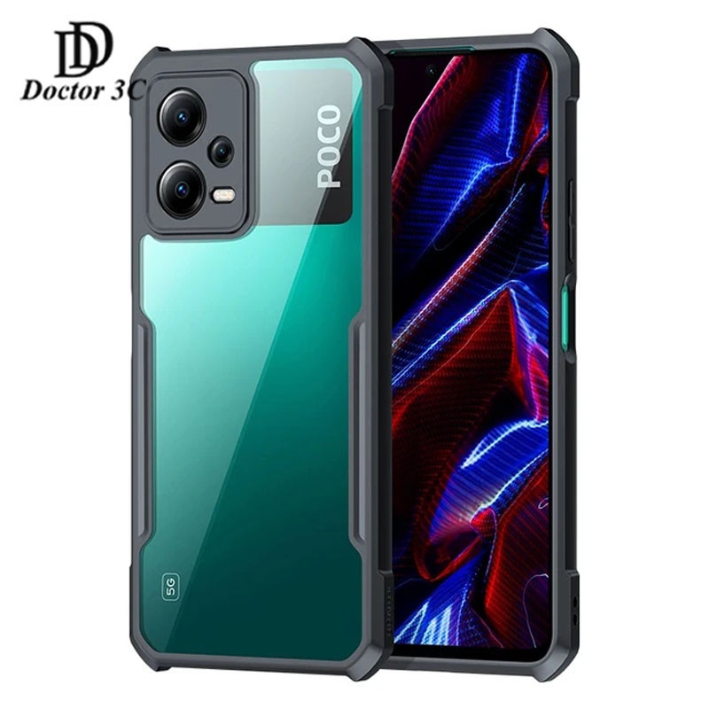 เคส ของแท้ กันกระแทรก เคสใส สำหรับ Xiaomi Poco C65 X6 X5 X4 X3 F5 F4 F3 GT M6 M4 M3 Pro 5G 4G 2024