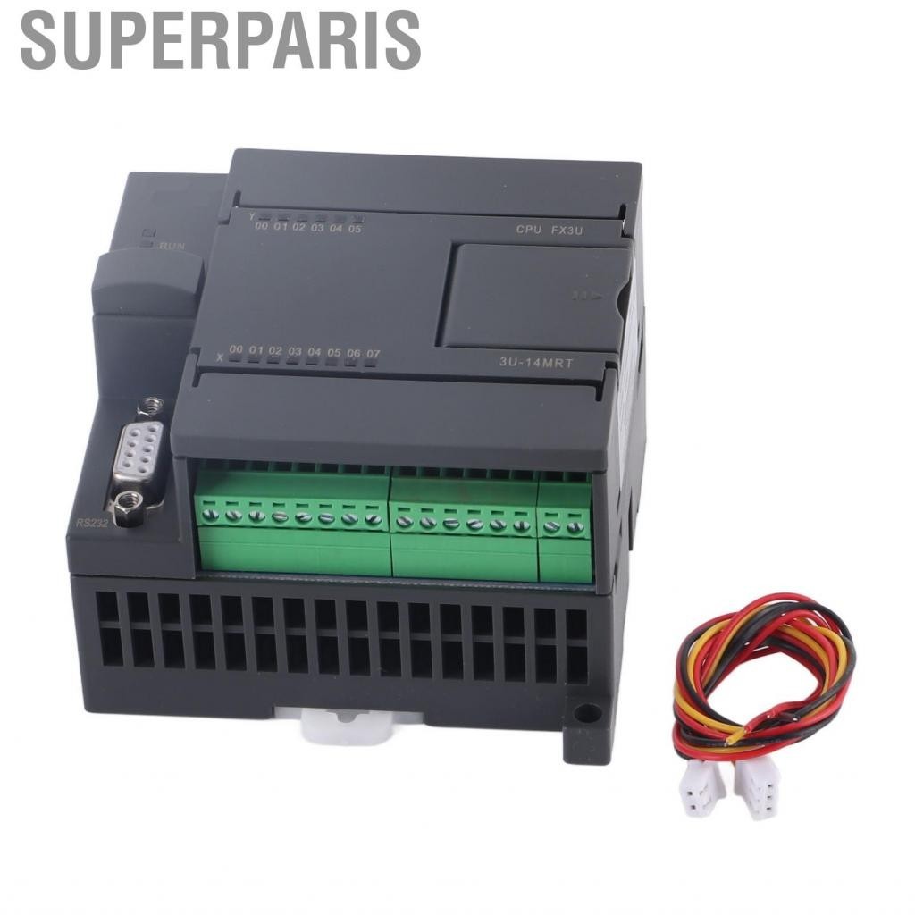 Superparis PLC Industrial Control Board  Programmable Logic Module Controller Unit DC24V Reliable with Analog for Production