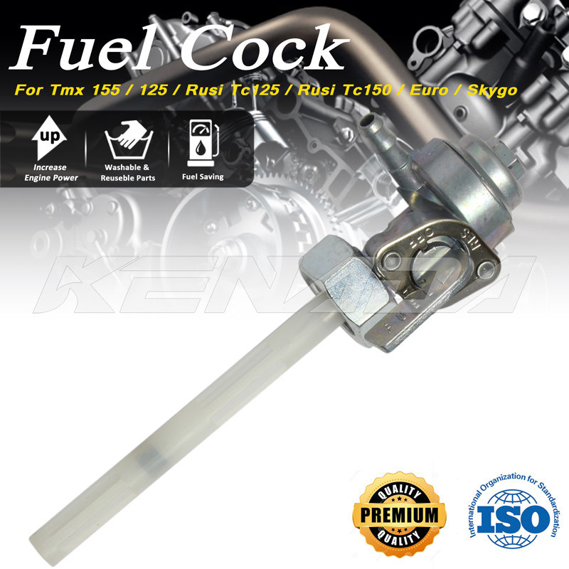 รถจักรยานยนต์ ก๊อกน้ำมันเบนซิน  Tmx 155 / 125 / Rusi Tc125 / Rusi Tc150 / ยูโร / Skygo / Rusi