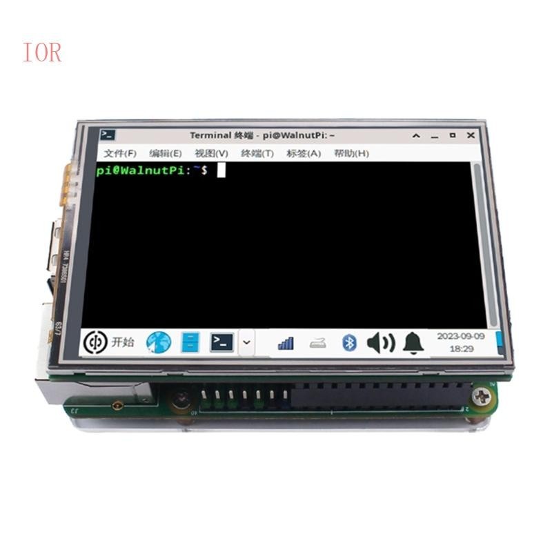 Ior โมดูลหน้าจอแสดงผล LCD TFT 3 5 นิ้ว 320x480 SPI สําหรับ WalnutPi