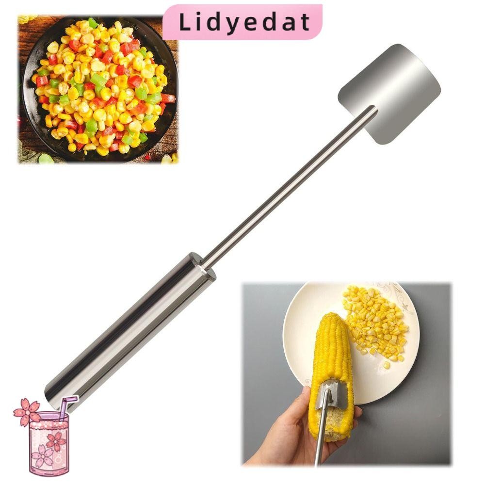 Lidyedat165 เครื่องปอกซังข้าวโพด,ถอดอย่างรวดเร็วสแตนเลสเครื่องปอกสายไฟข้าวโพด,พร้อมเครื่องมือกบจับตามหลักสรีรศาสตร์เมล็ดข้าวโพดถอด
