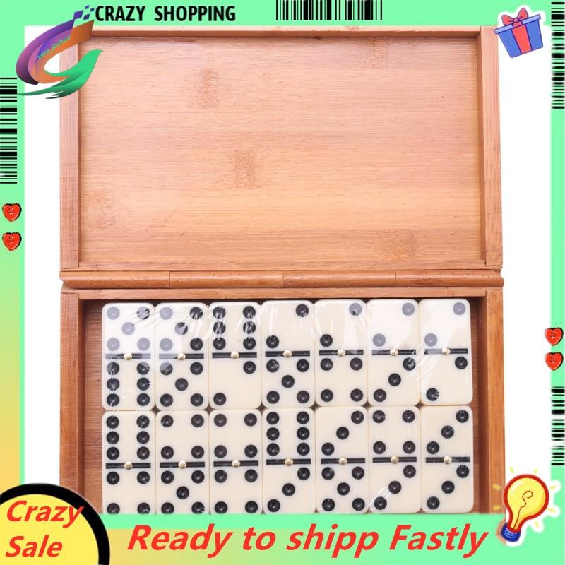 28 ชิ้น/เซ็ต Domino เกมกระดาน Domino ของเล่นท่องเที่ยวตลกตารางเกมเด็กเด็กการศึกษาของเล่นสําหรับของขว