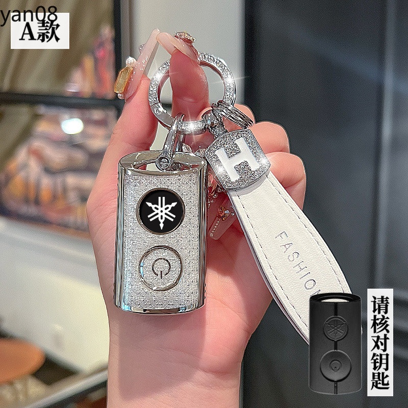 Tpu รถ Remote Key กรณี Fob สําหรับ Yamaha Nmax 2021 2024 NVX NVX155 XMAX300 QBIX AEROX JAUNS 2018 20