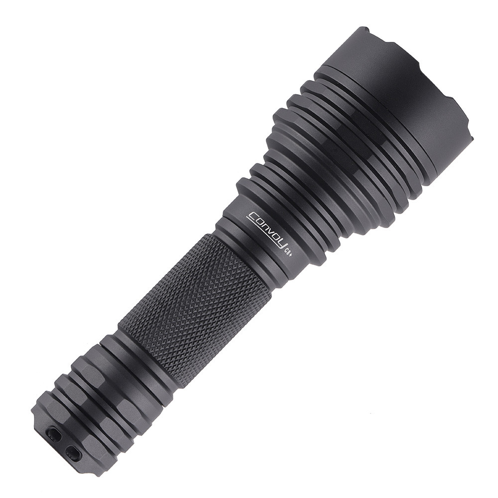 Convoy C8+ SFT40 SFT-25R SFT-42R 3V8A BUCK 12groups 18650 ไฟฉาย