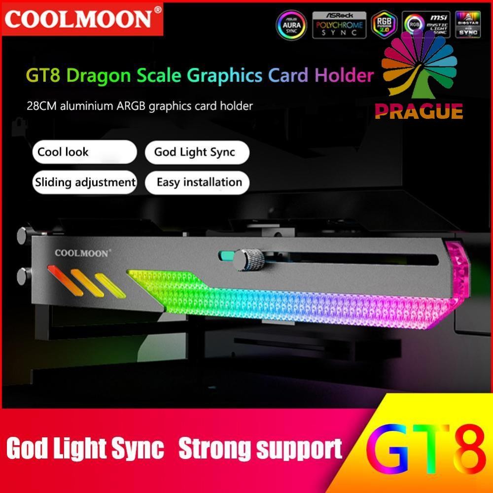 Gt8 แนวนอน GPU รองรับขาตั้งการ์ดคอมพิวเตอร์ GPU Holder Hot [prague.th]