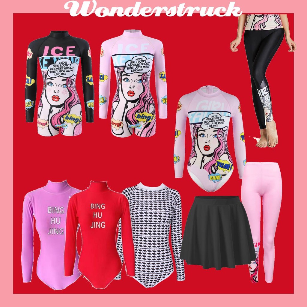 ผู้หญิงท่องชุดว่ายน้ําชิ้นเดียวป้องกันแมงกะพรุนแขนยาวป้องกันแสงแดดแมงกะพรุนสูทดําน้ําดูปะการังบิกินี่การ์ตูนแฟชั่น