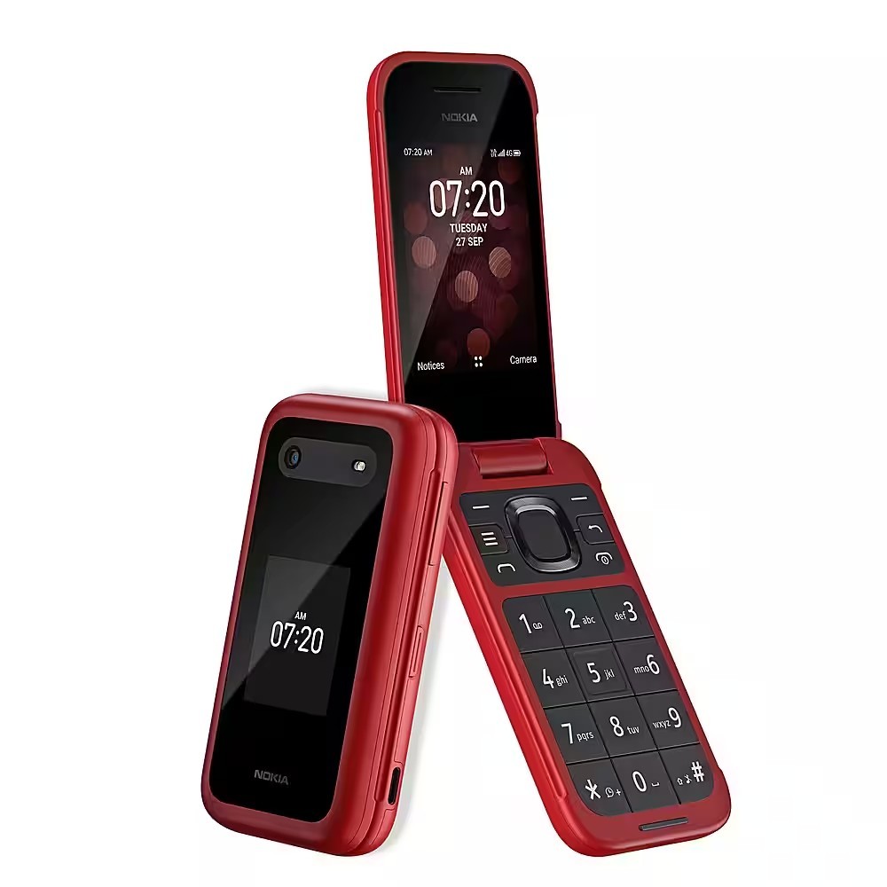 โทรศัพท์มือถือ Nokia 2780 Flip KaiOS โทรศัพท์มือถือ 4G LTE รองรับ WIFI บลูทูธ และฮอตสปอตมือถือ SNCP